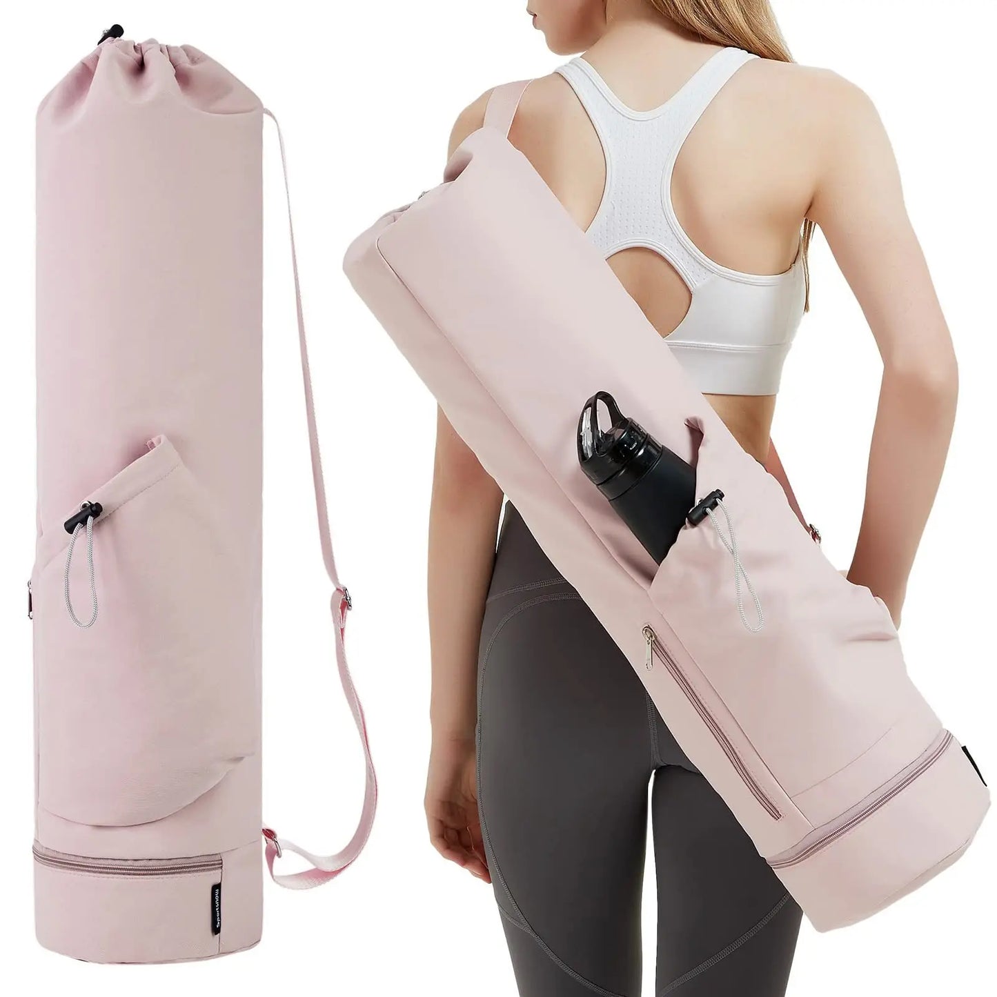 Sac de transport pour tapis de yoga OUY avec sangle réglable
