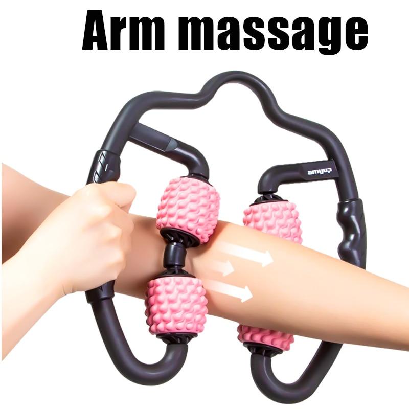 Rouleau de massage 360° en forme de U – Soulagement complet du corps