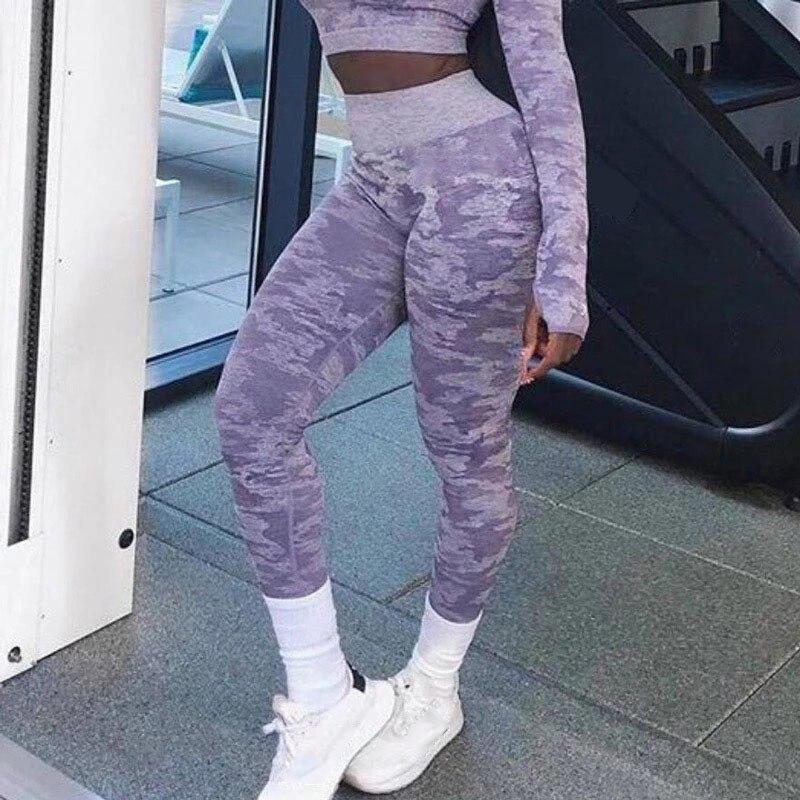 Leggings de fitness taille haute – Femme