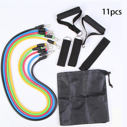 Ensemble d'entraînement avec bandes de résistance de 11 pièces