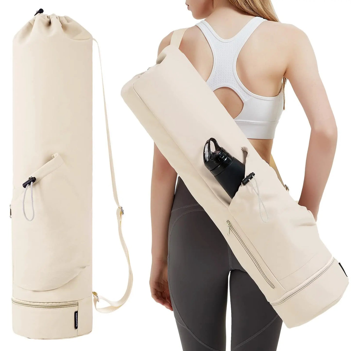 Sac de transport pour tapis de yoga OUY avec sangle réglable