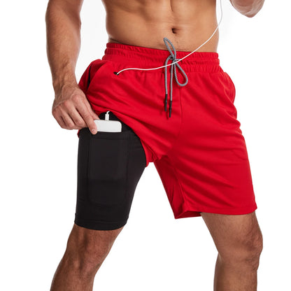 Short de course à séchage rapide pour homme