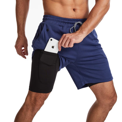Short de course à séchage rapide pour homme