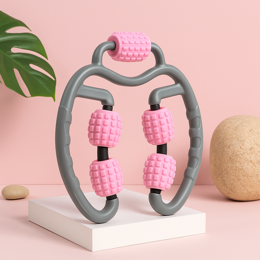 Rouleau de massage 360° en forme de U – Soulagement complet du corps